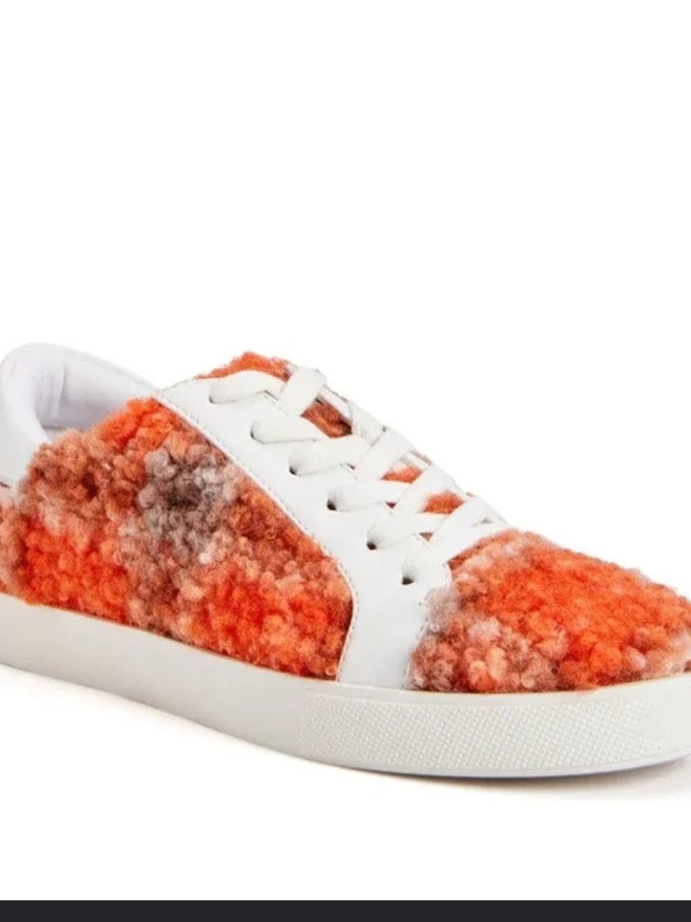Katy Perry Sherpa Low-Top Sneakers